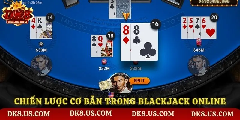 Chiến lược cơ bản trong blackjack online