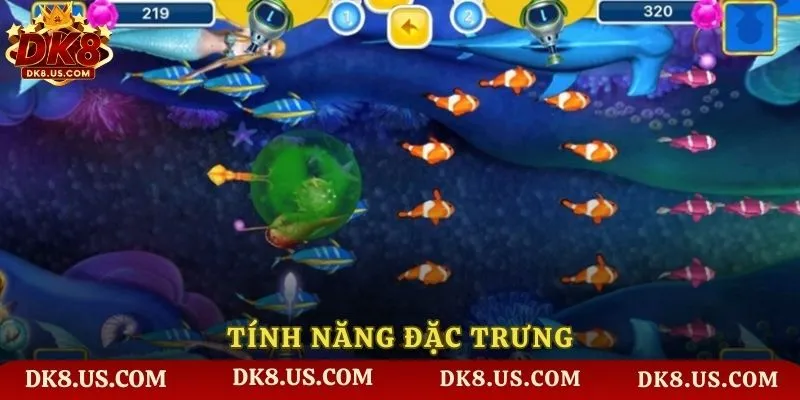 Tính năng đặc trưng hỗ trợ người chơi trong Bắn Cá Tiên Cảnh